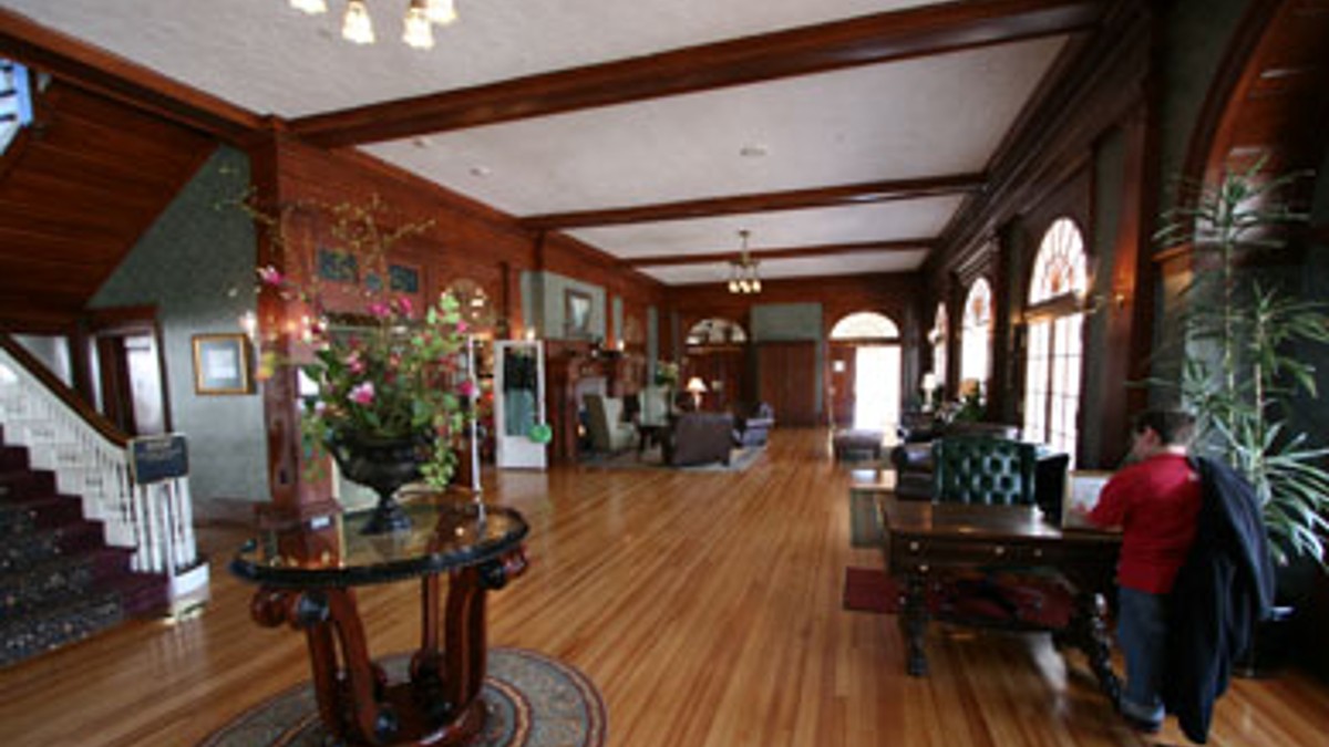 The Stanley Hotel lobby