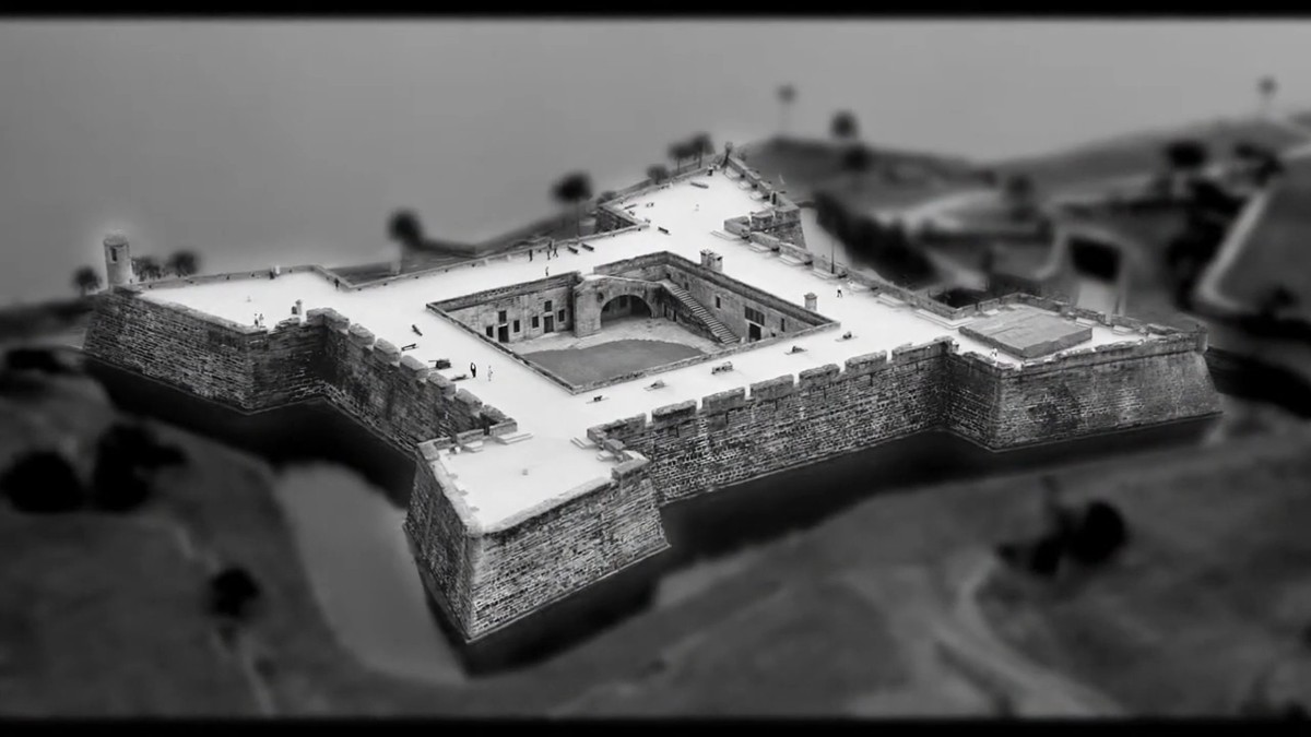 Castillo de San Marcos from above