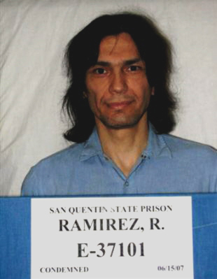 Richard Ramirez, the serial killer also known as the Night Stalker